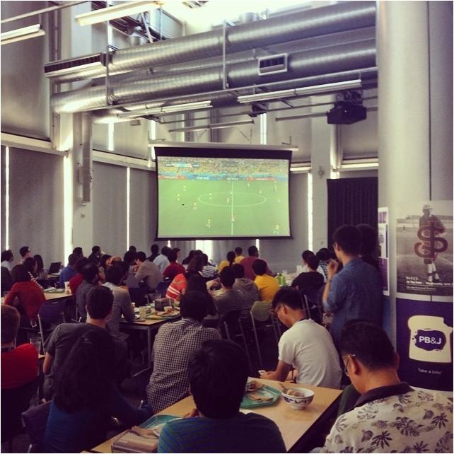 Watching World Cup 2014 at Yahoo